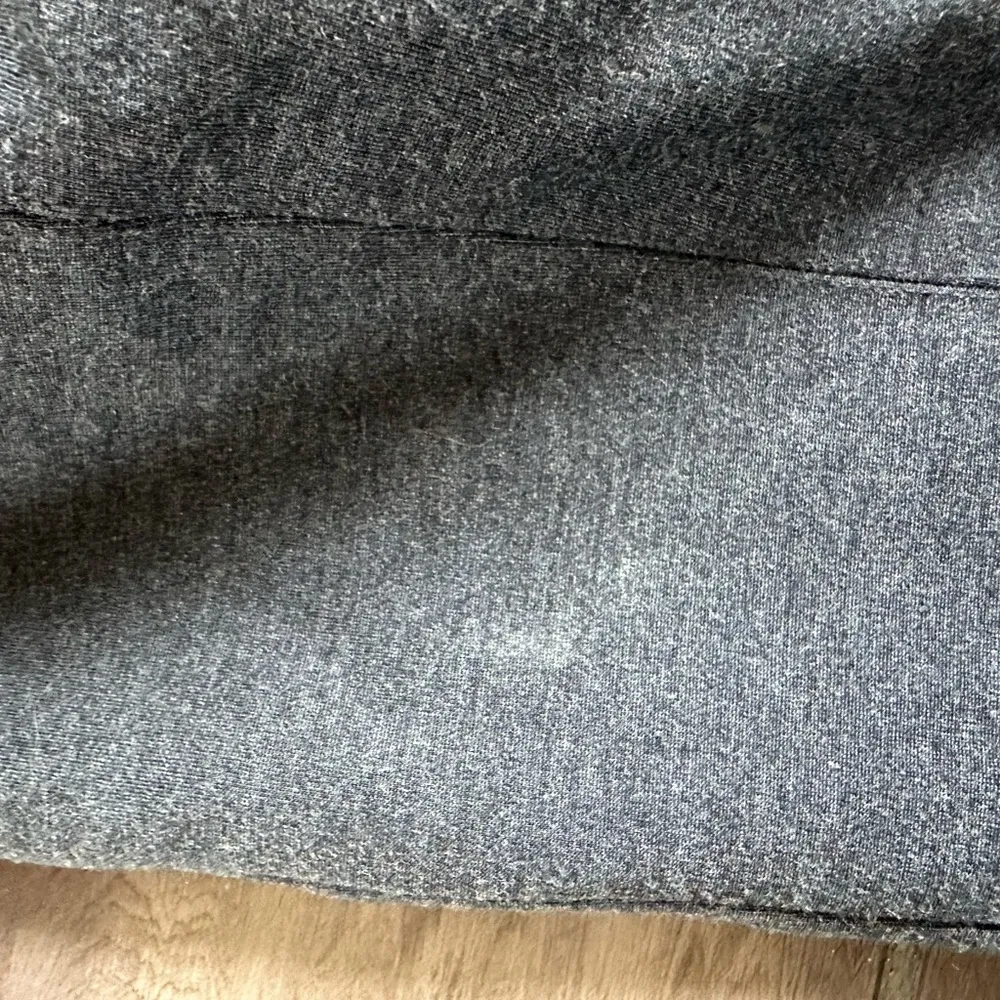 Vince Women Pants Size 0 Gray Ponte Knit Legging Snap Button Ankle Viscose Nylon - Image 5