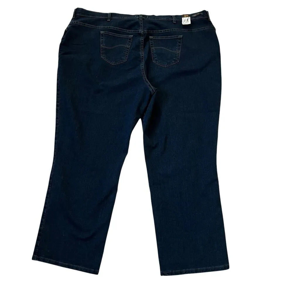 Lee Blue Relaxed Fit Jeans Women Plus Size 30W Medium NWT | 29-3 - Image 2