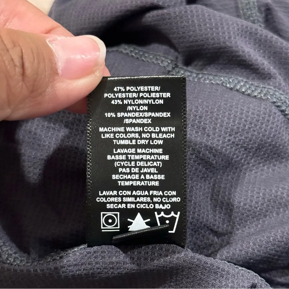 Mova Skort Women XS Charcoal Gray Cargo Pocket Stretch Hiking Athletic - Image 8