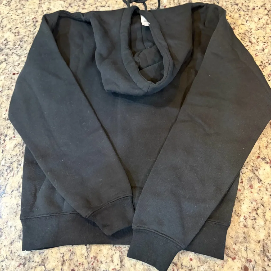 RSQ Black Hoodie with White Star Design - Image 5