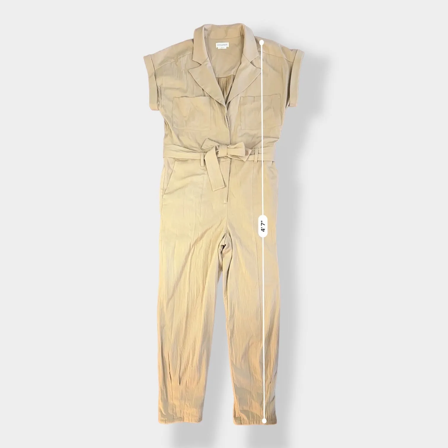 Lovers and friends Whitney linen‎ blend Jumpsuit Size S - Image 3