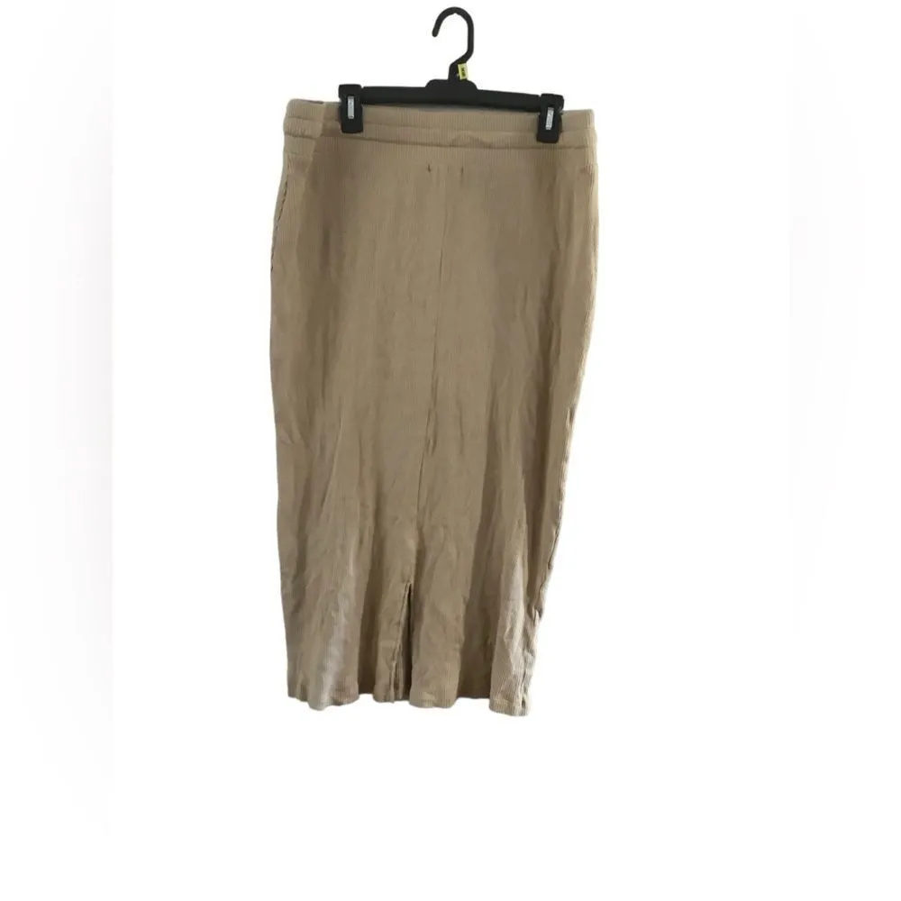 Sweet Salt Camel Drawstring Skirt Extra Large Tan Size XL - Image 3
