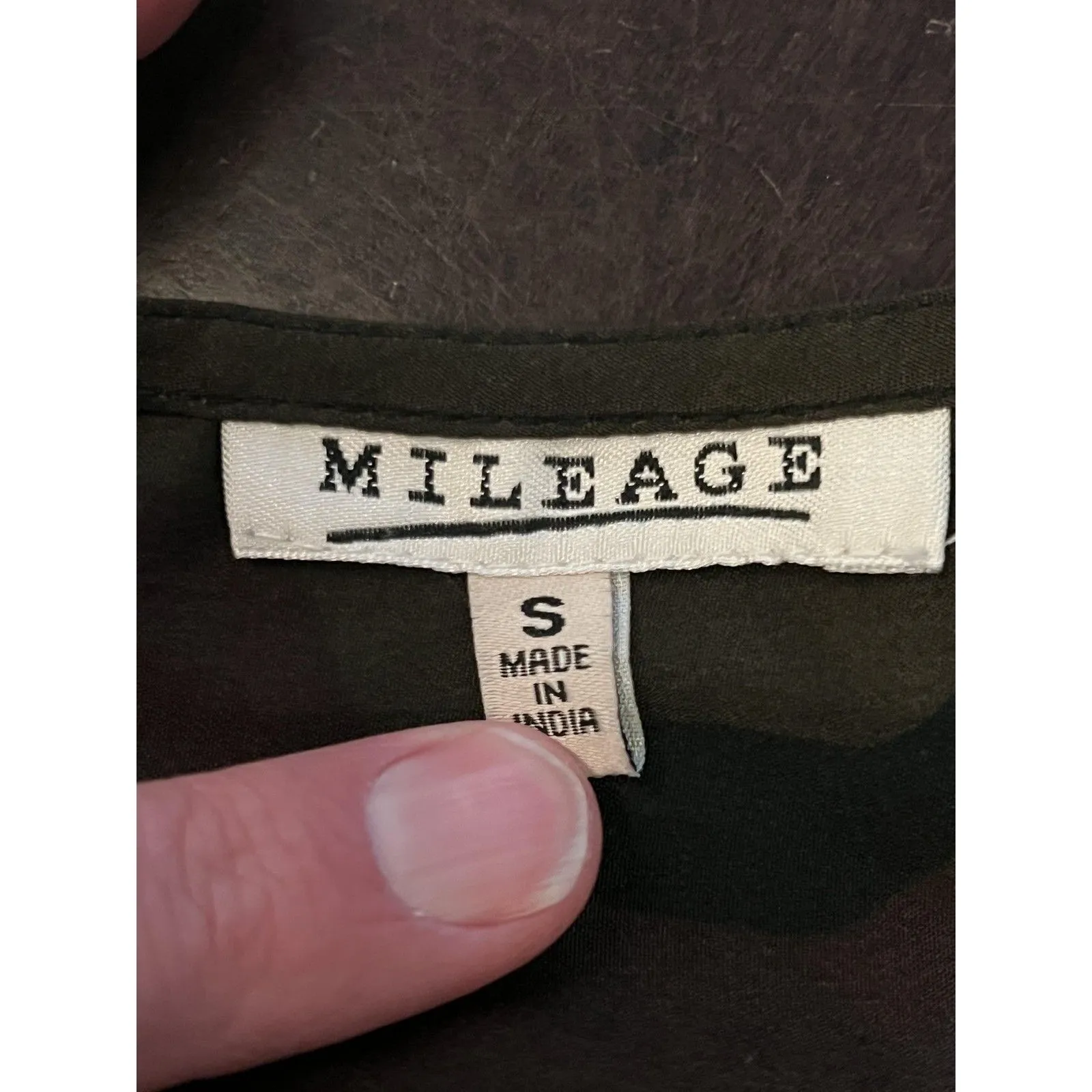 Mileage Shirt Womens Small Camo Lace Up Sleeveless Tunic Top Military Camo - Image 5