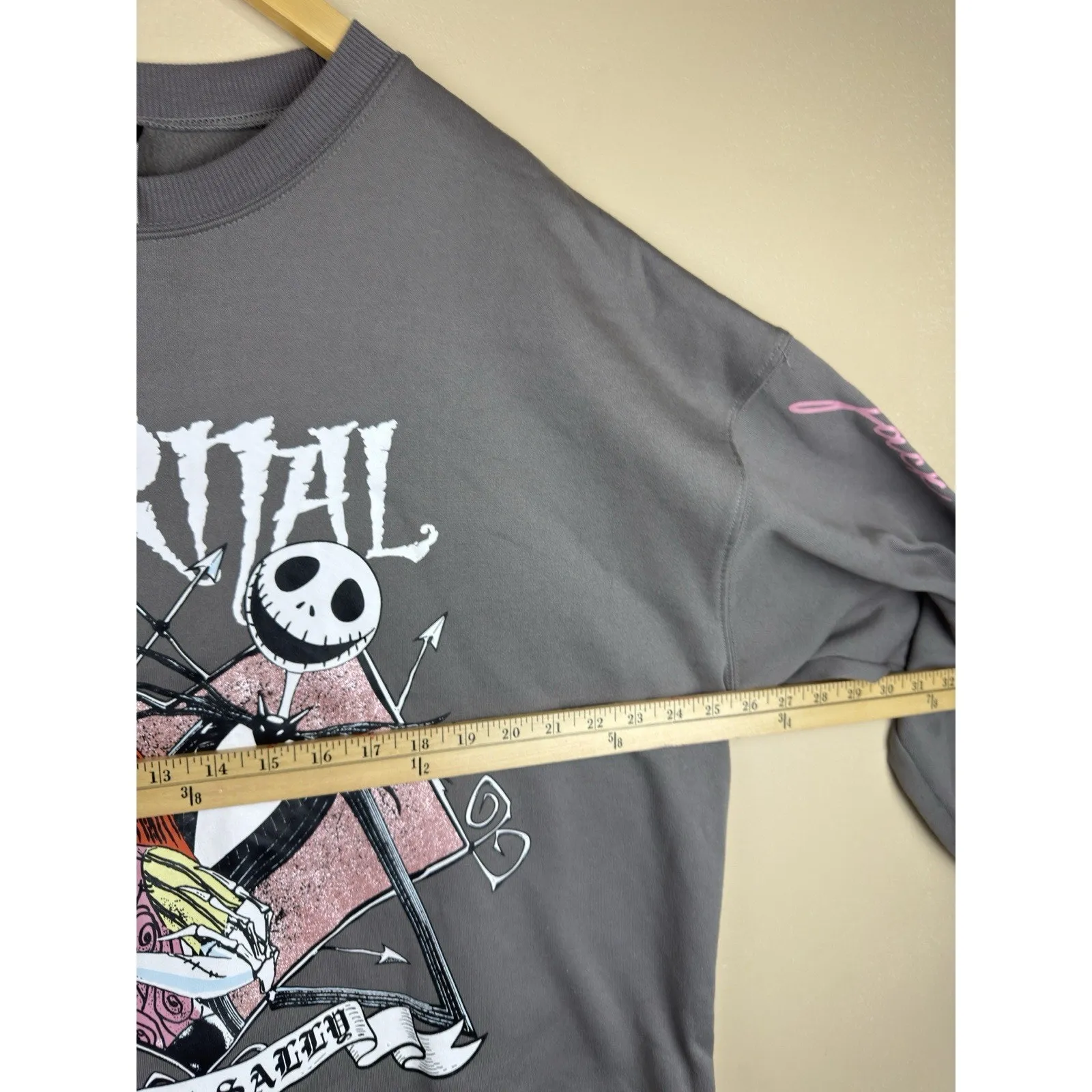 Disney's Nightmare Before Christmas Sweatshirt XXL Sally & Jack Love Eternal - Image 9