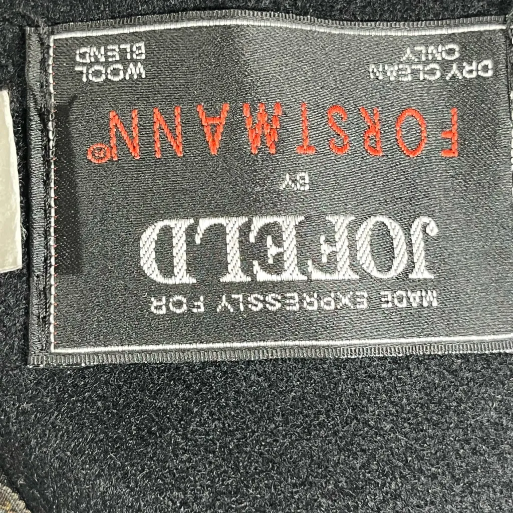 VTG JOFELD BY FORSTMANN WOOL BLEND WOMEN LONG COAT 80 - Image 7