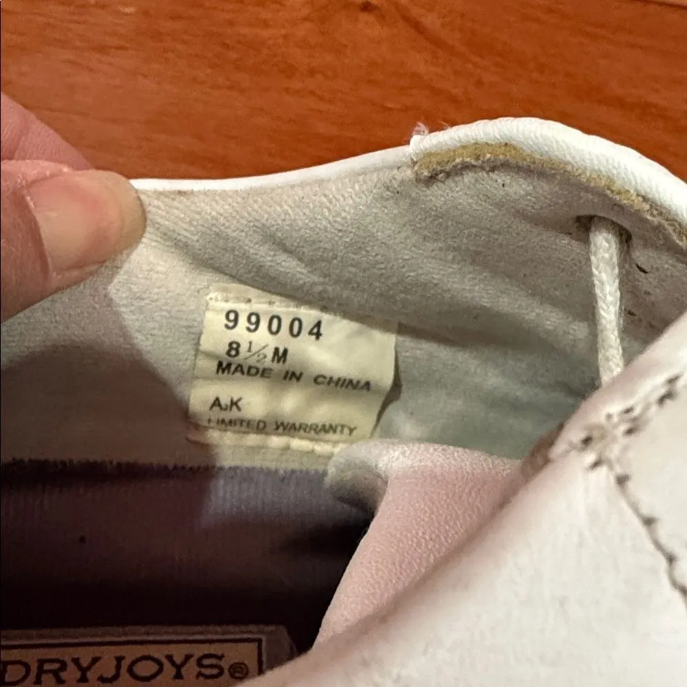 FootJoy Women’s DryJoys Pro/SL Golf Shoes White 99004 FJ Size 8.5 - Image 8