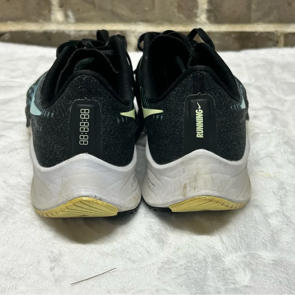 Nike Air Zoom Pegasus Shoes Black Glacier Ice Blue Athletic Sneakers Womens Sz 9 - Image 3