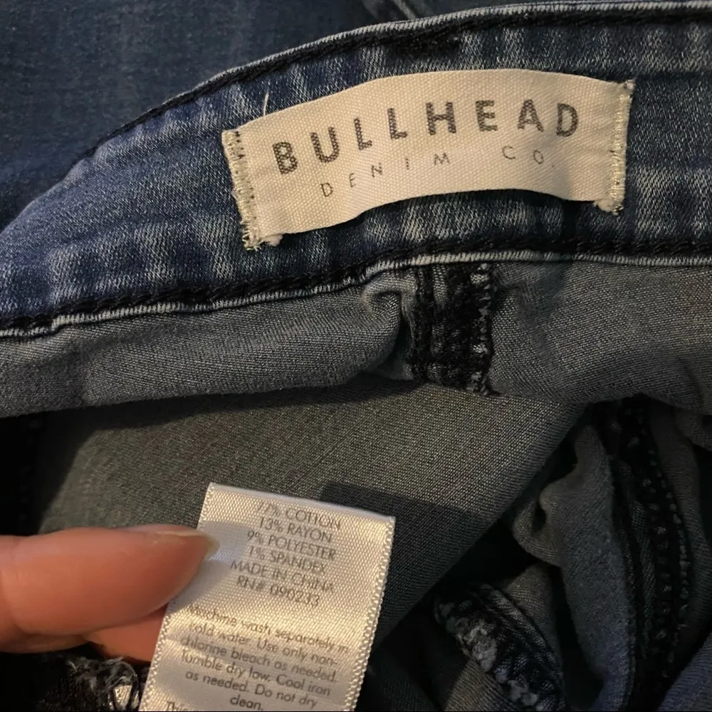 Bullhead High Rise Skinniest Jeans Size 25 Blue - Image 7