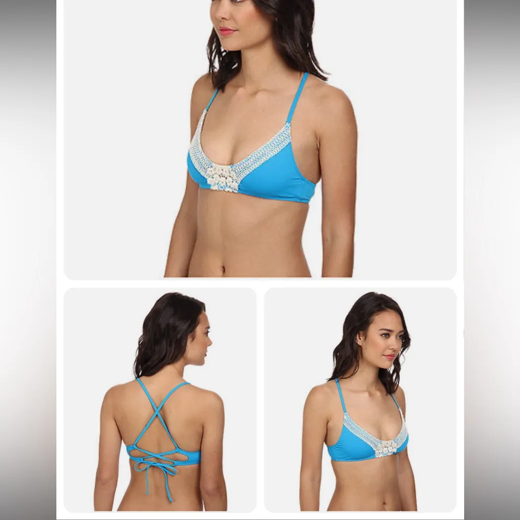 Lucky Brand Crochet Bikini Top - Image 5