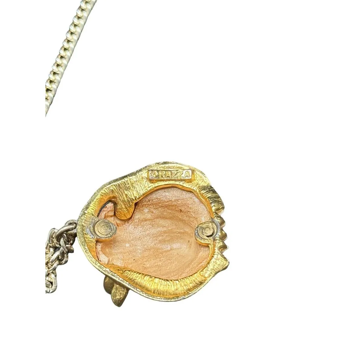 La Razza Bull Taurus The Bull Pendant Necklace 44" Gold - Image 12