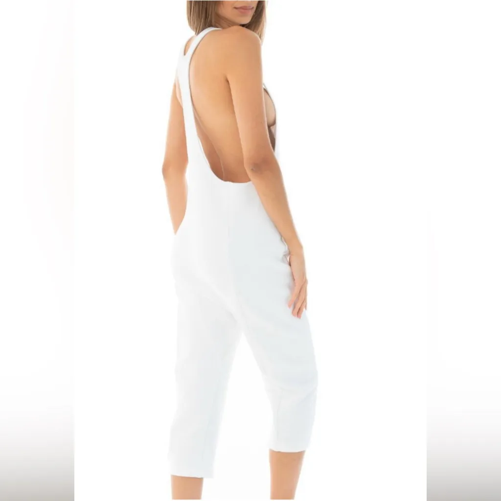 Are You Am I Sikka White Jumpsuit - Image 2