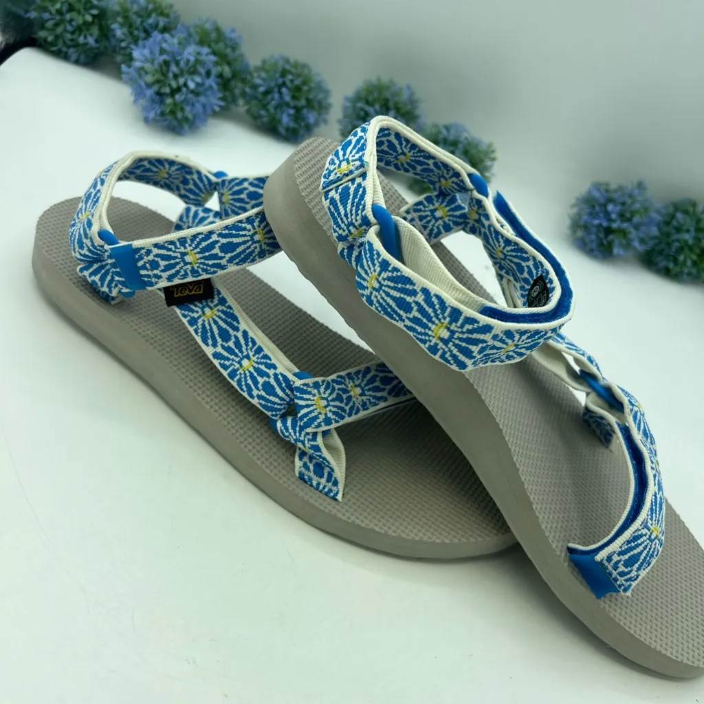 Teva  Original Universal Sandal 11 1003987 Blue, White, Yellow - Image 6