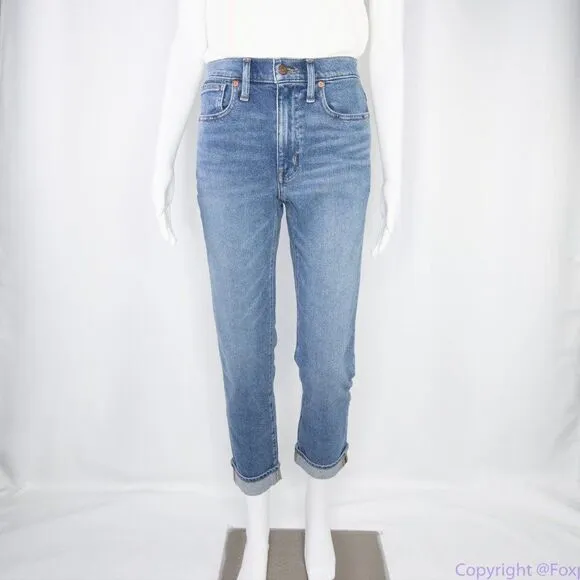 NEW!‎ Madewell Boyfriend jeans, straight leg, high rise, size 27 - Image 3