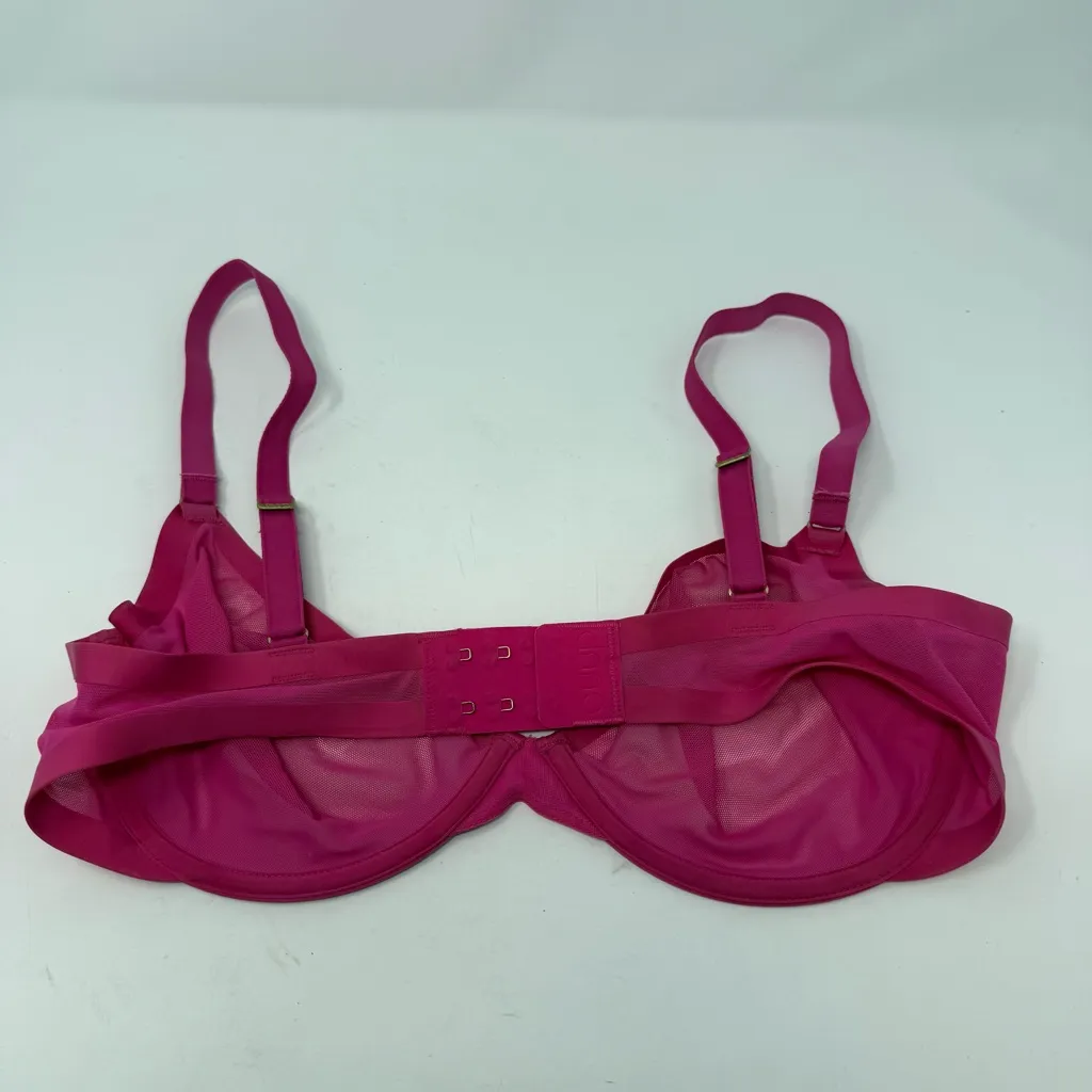Cuup Set of 2 Clay The Scoop Bra and Azalea Pink The Mesh Plunge Bra 34D Size undefined - Image 9