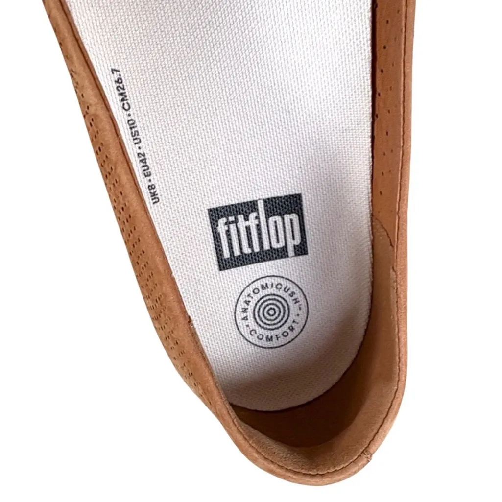 EUC FitFlop Leather Allegro Flats
Brown Size 10 - Image 4