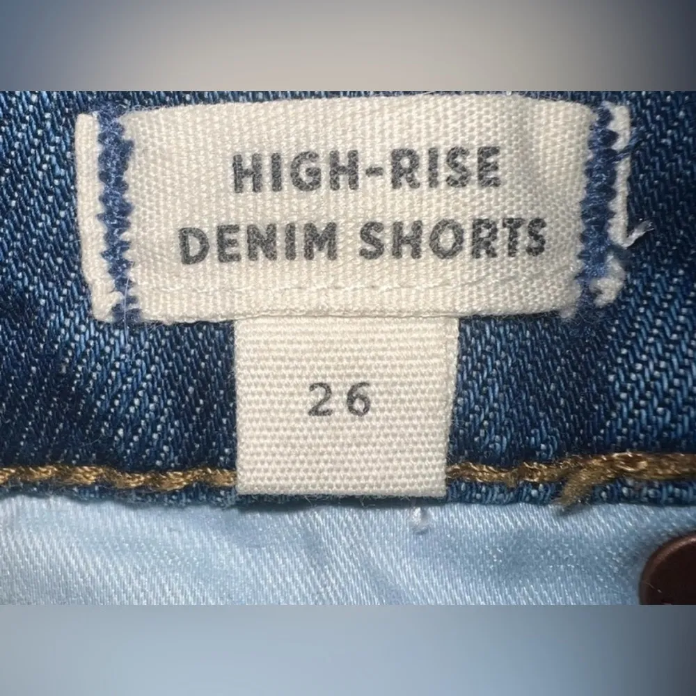 Madewell High Rise Denim Shorts Cutoff Edition - Image 4