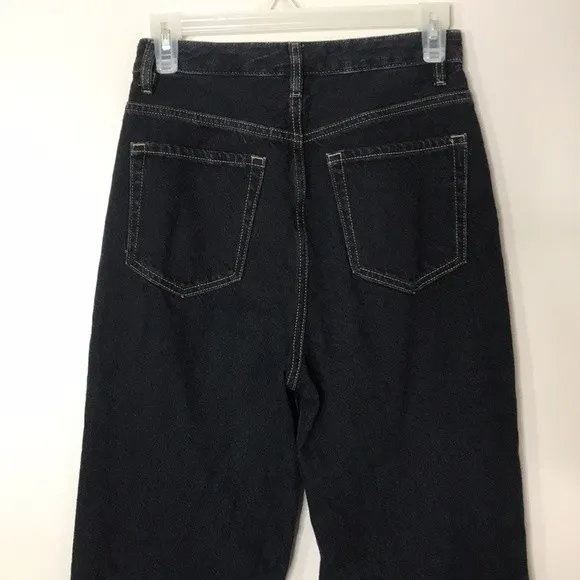 PacSun 90s boyfriend denim jeans blue and black size 26 - Image 9