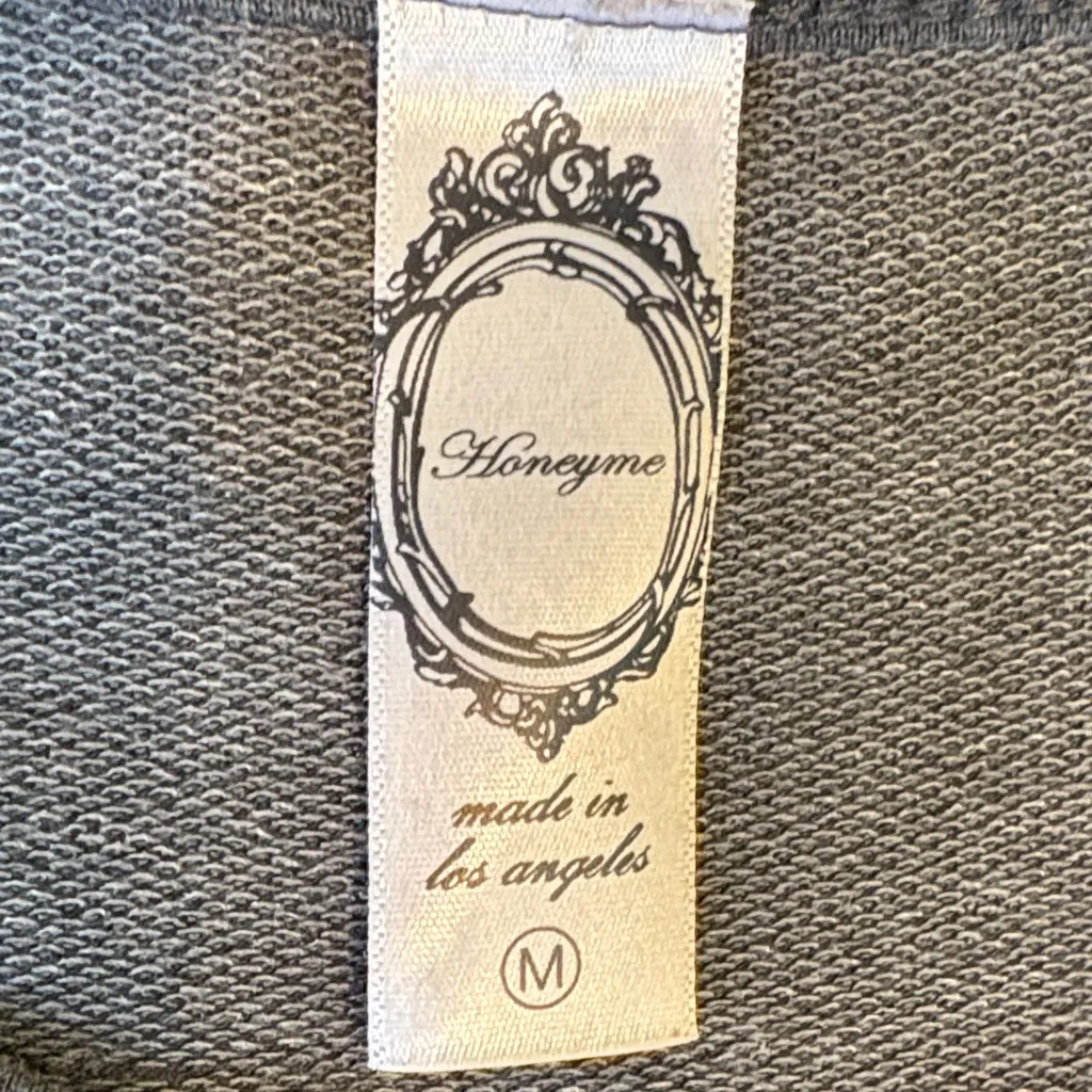 Honeyme Charcoal V-Neck high/low Dress - Image 8