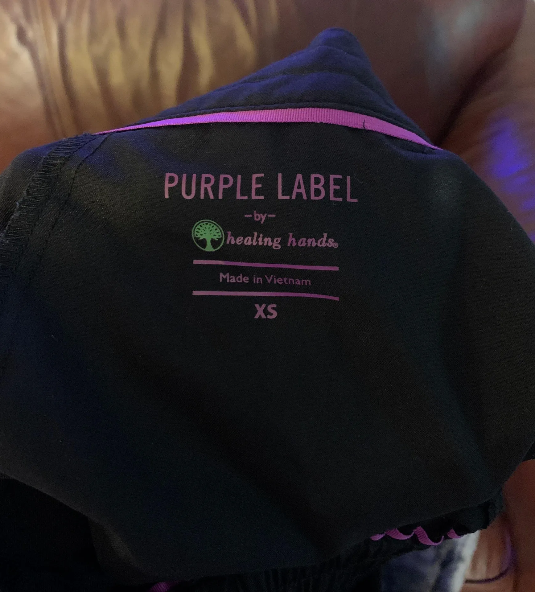 purple label scrub pants Size XS - Image 3
