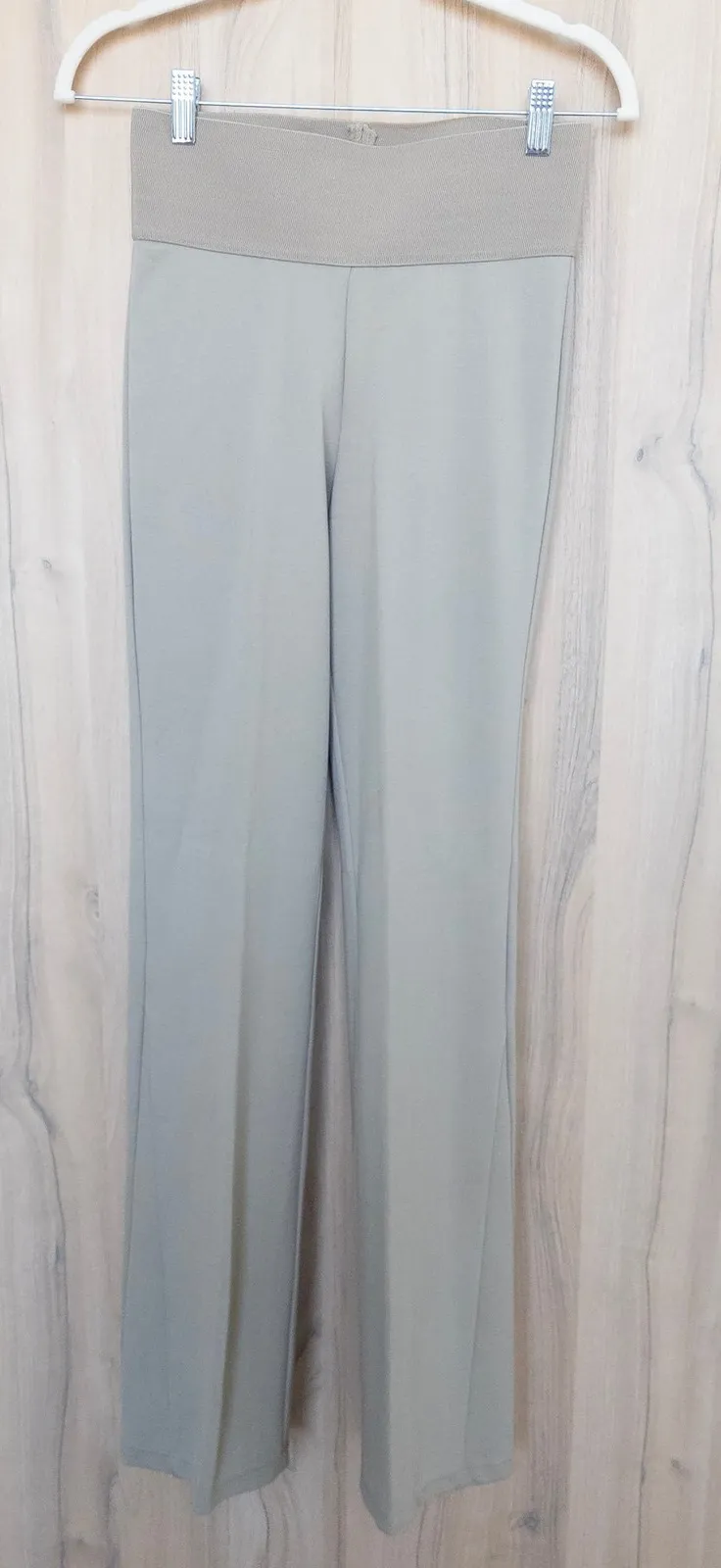 Nygard Slims Womens Boot Pants Size S Beige Pull On Minimalist Office Classic Tan - Image 1