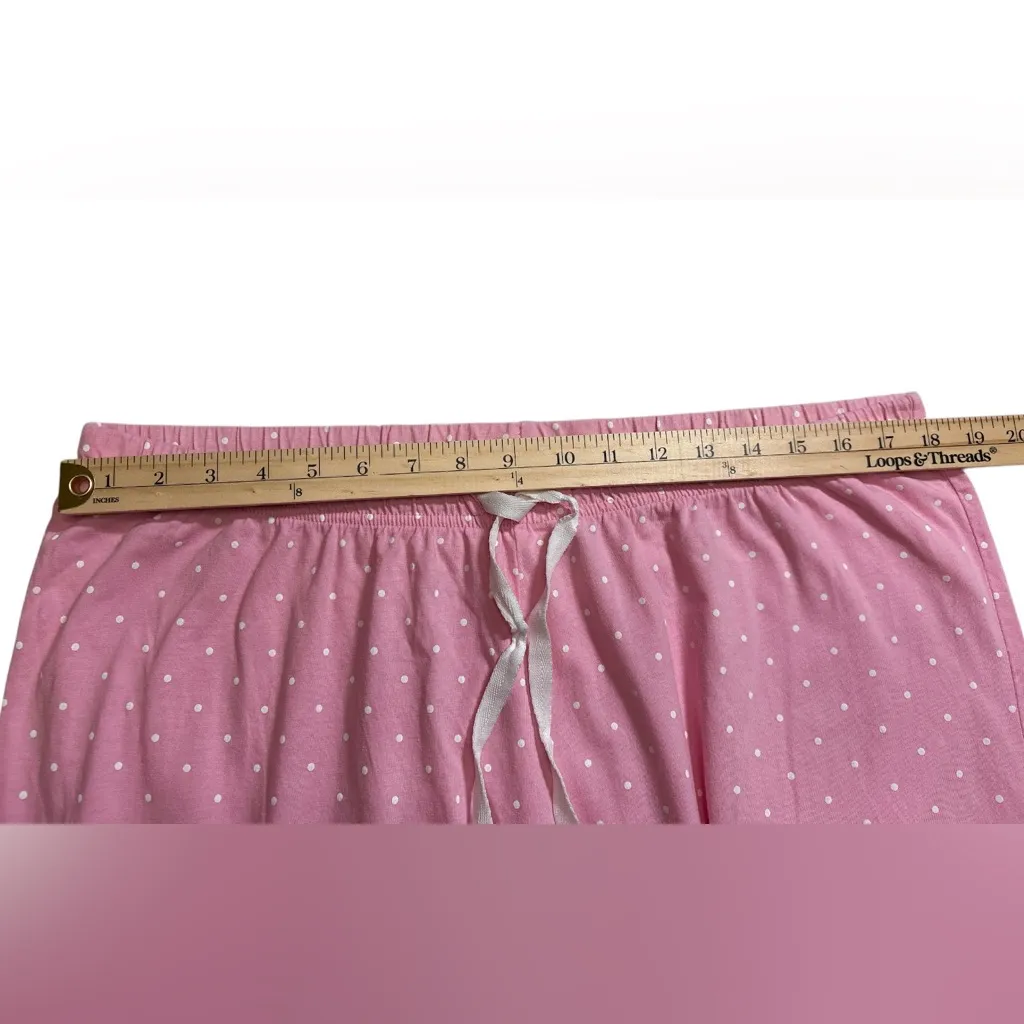 Pink polka dots Women's Sleepwear Set,Size XL,100% Cotton,Bangladesh - Image 7