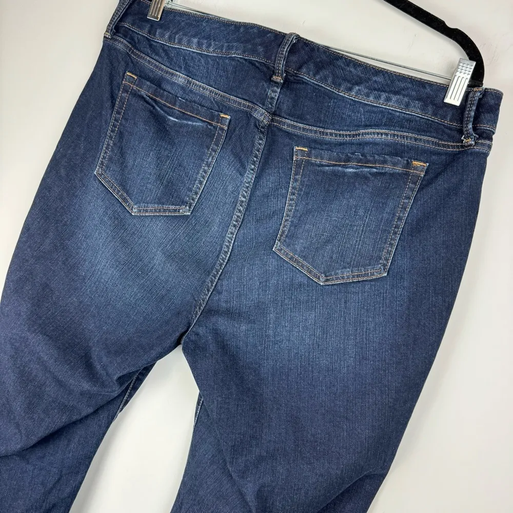 Torrid Boyfriend Straight Vintage Stretch Dark Wash Jeans Sz 18 - Image 11