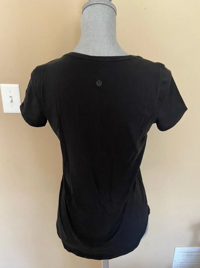 Lululemon Black Tee - Image 2