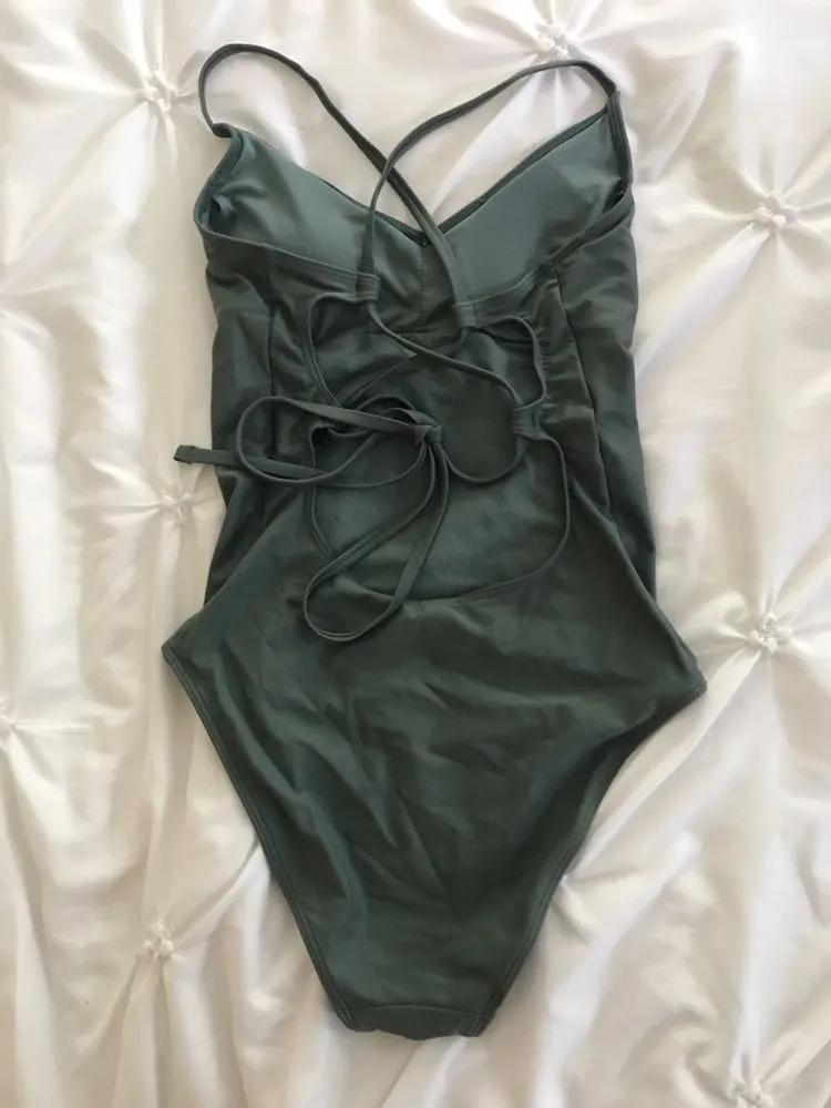 Aerie Lace Up One Piece - Image 6