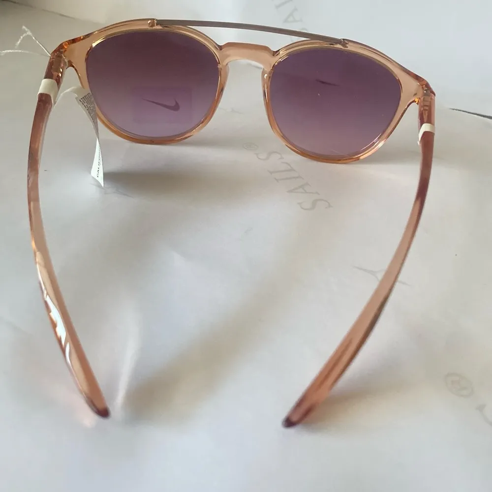 Nike  KISMET EV1203 Orange Crystal Round Sunglasses Pink Gradient - Image 6