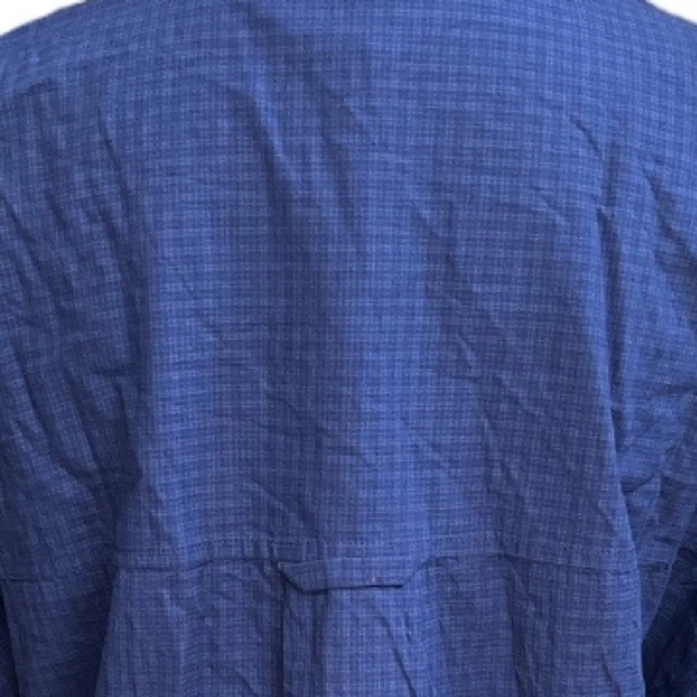 Everlane The Cotton Tourist Shirt Plaid Button Down Navy Blue Size Small - Image 3