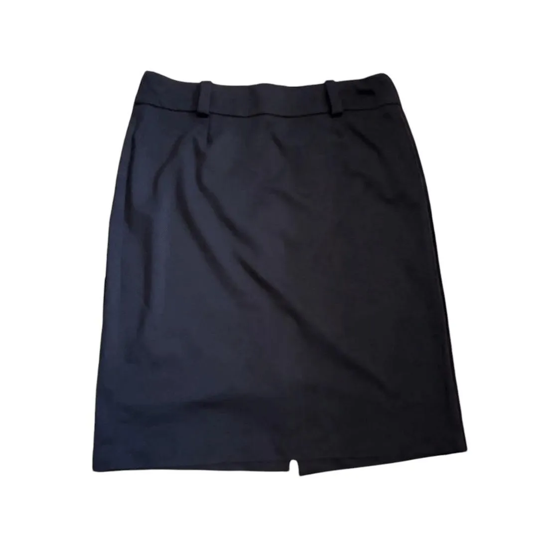 George Women's Black Pencil Slit Suit Skirt Business Professional Size 12 - Image 3