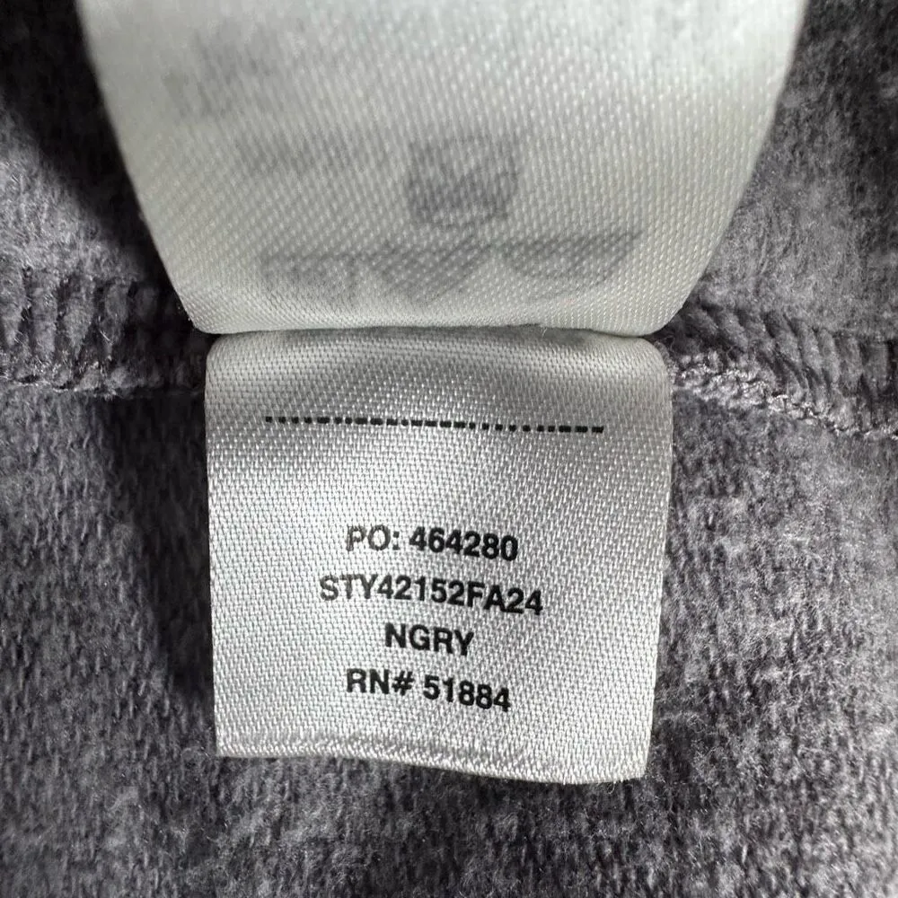 Patagonia Ahnya 1/4 Zip Pullover Sweater Size Small Noble Gray - Image 8