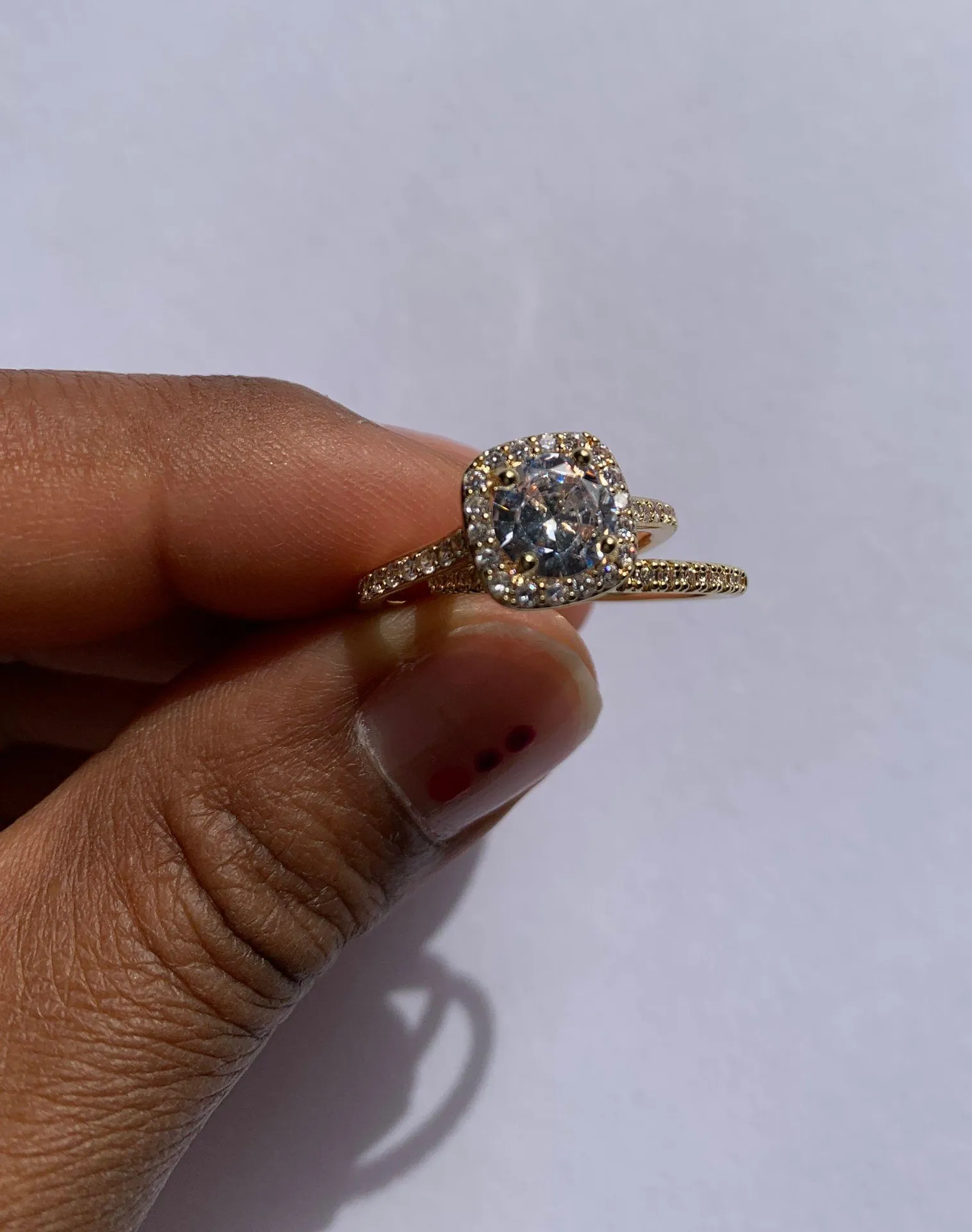 Beverly Hills Boutique Ring Set... Gold - Image 3