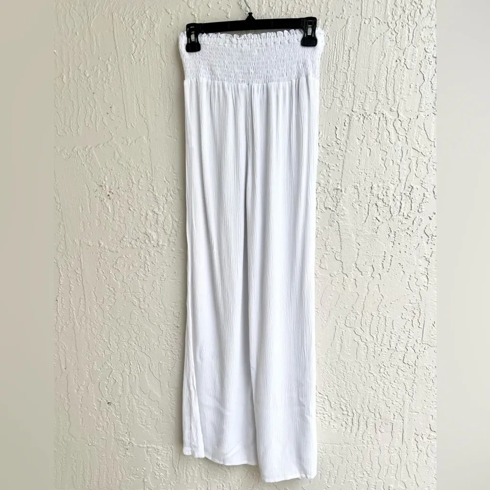 Tularosa Ava pants wide leg white cotton gauze size XS - Image 6