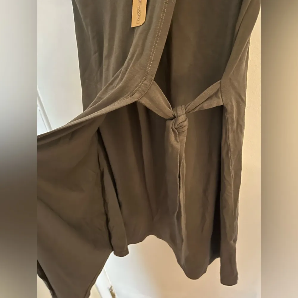 Brooklyn Denim Co. Eucalyptus Tencel & Organic
Cotton Westlake Dress, Jade Green Size XS - Image 8