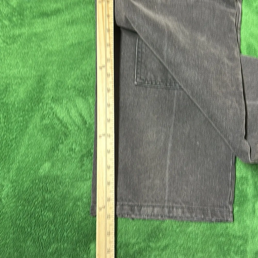 NWT  High Rise Straight Leg Button Down Black Wash Jeans Sz16 - Image 8