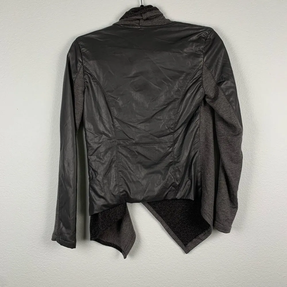 Blank NYC Draped Motto‎ Style Jacket Gray XS - Image 8