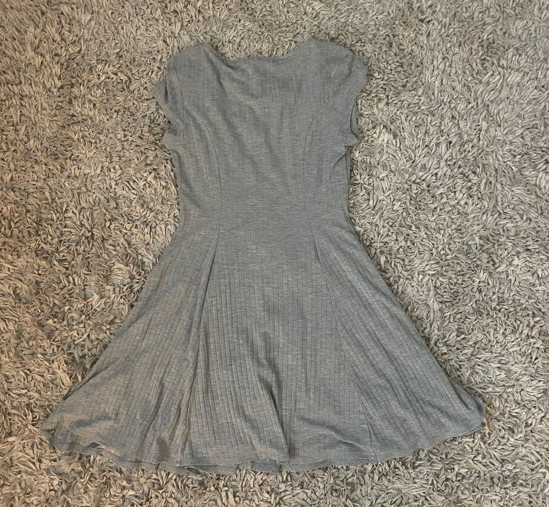 Grey Skater Dress - Image 3
