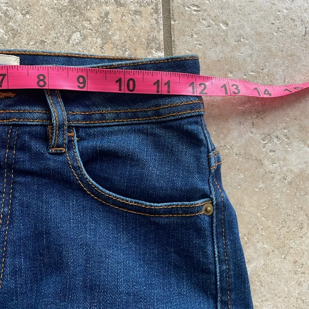 Sezane Slim Denim Blue Jeans - Image 15