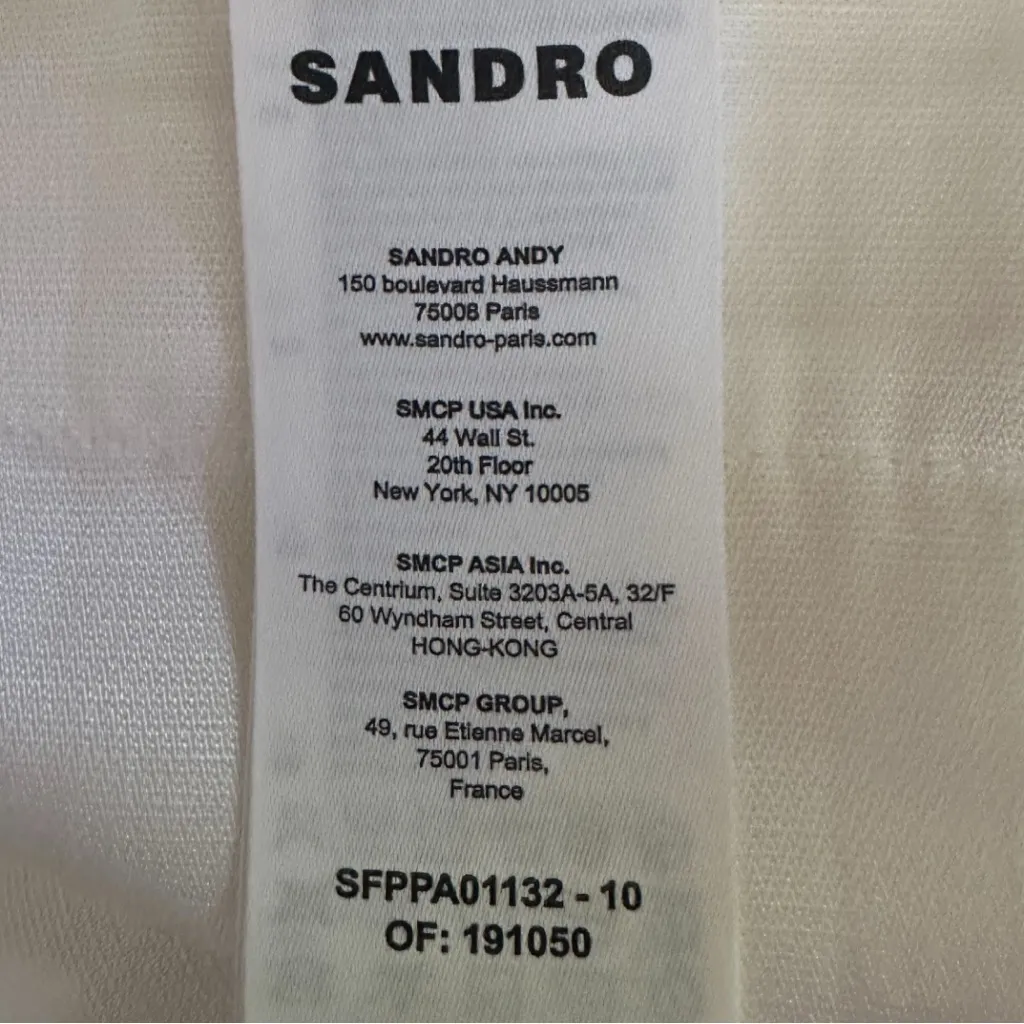 Sandro Enrique Wide Leg Pant Size 10 - Image 15