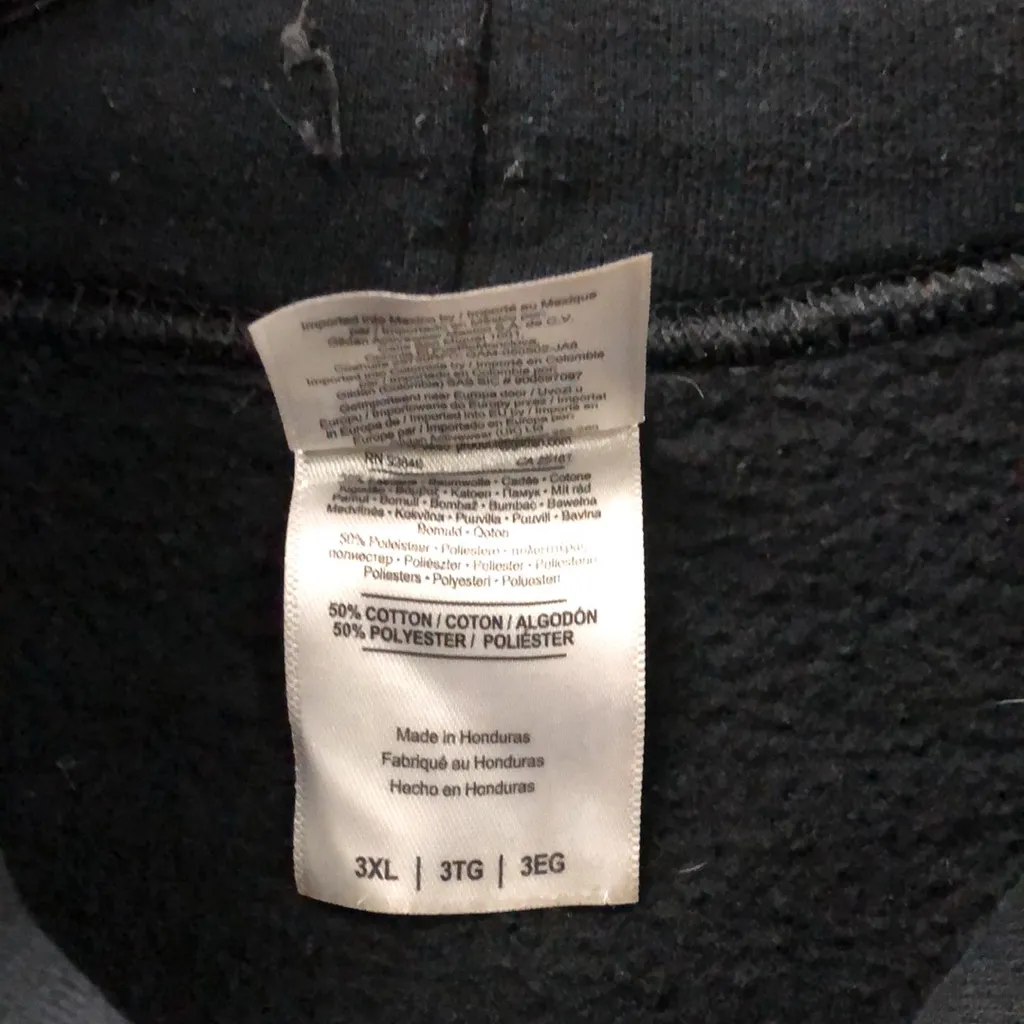 Mrs. Day of Dead skull hoodie sweatshirt Gildan‎ size 3xl - Image 4