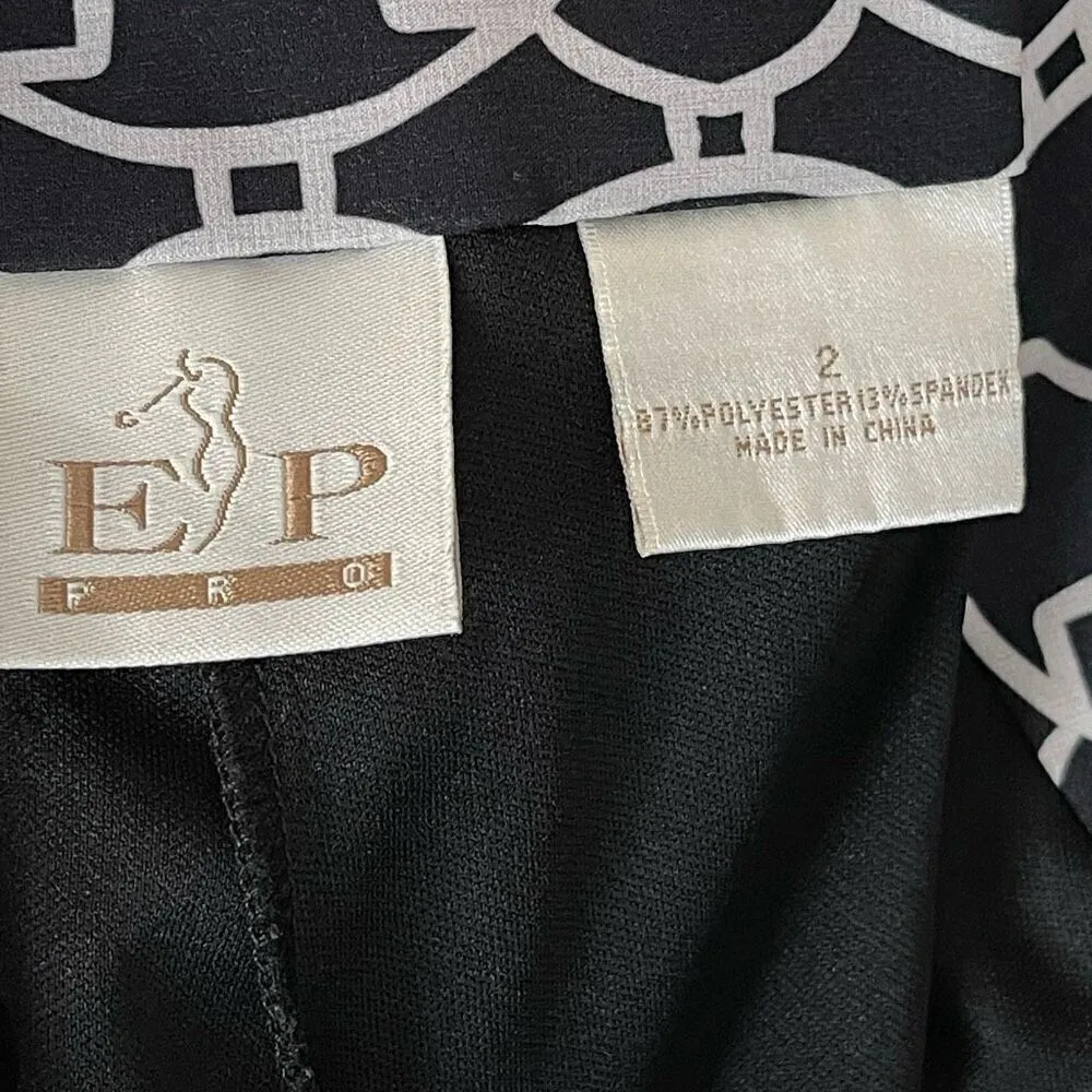 EP PRO GOLF Forbidden City Golf Skort (Black/Red) - 2 - Image 8