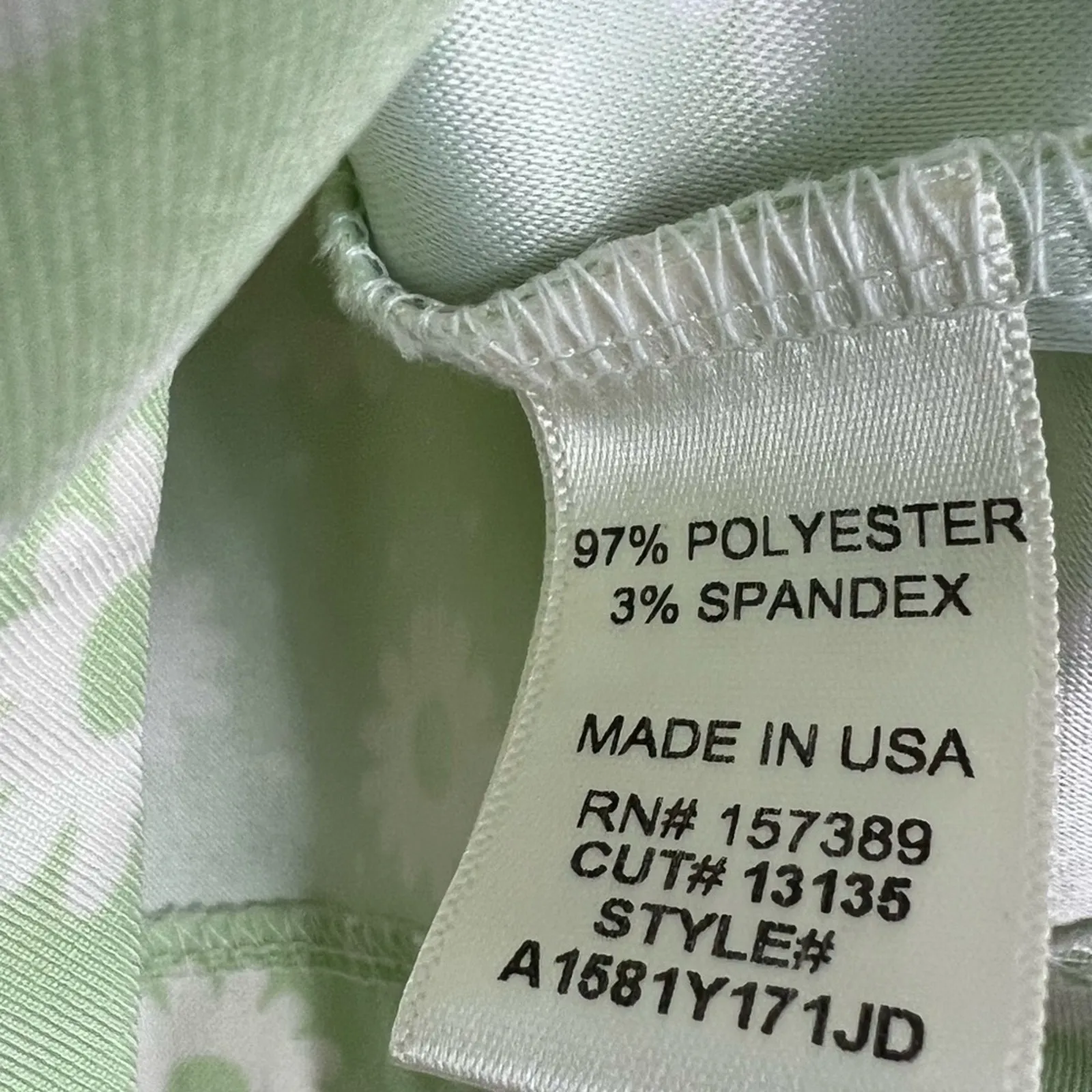 Altar’d State Crop Top Womens XS Pastel Green Daisy Floral Coquette Cottagecore - Image 5