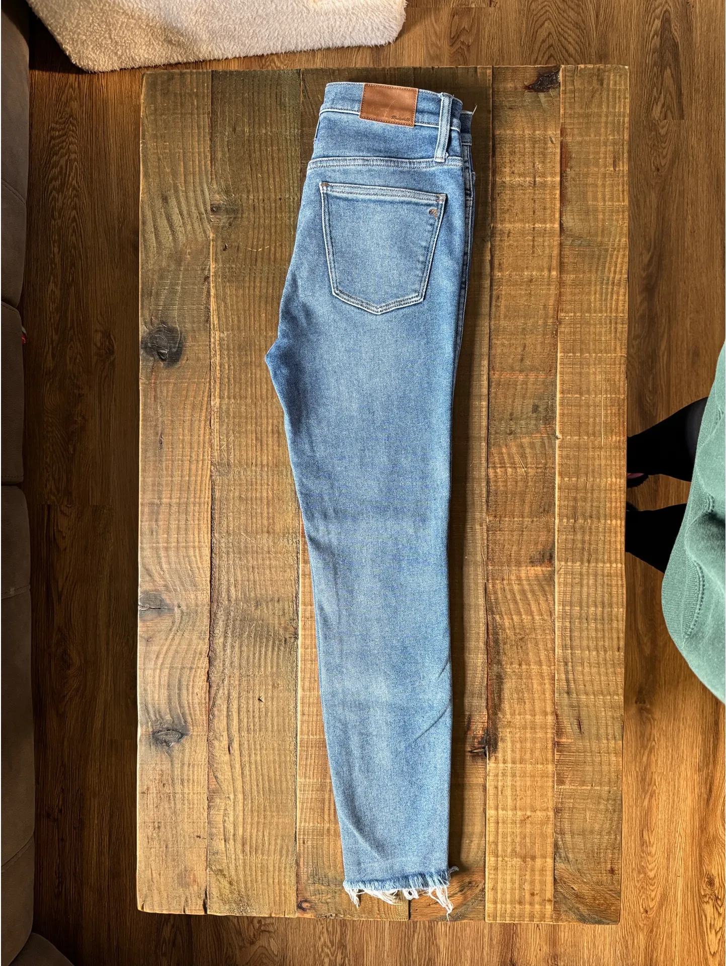 Madewell Jeans High-Rise 10" Skinny Button Fly Medium Wash Women’s 27 - Image 2