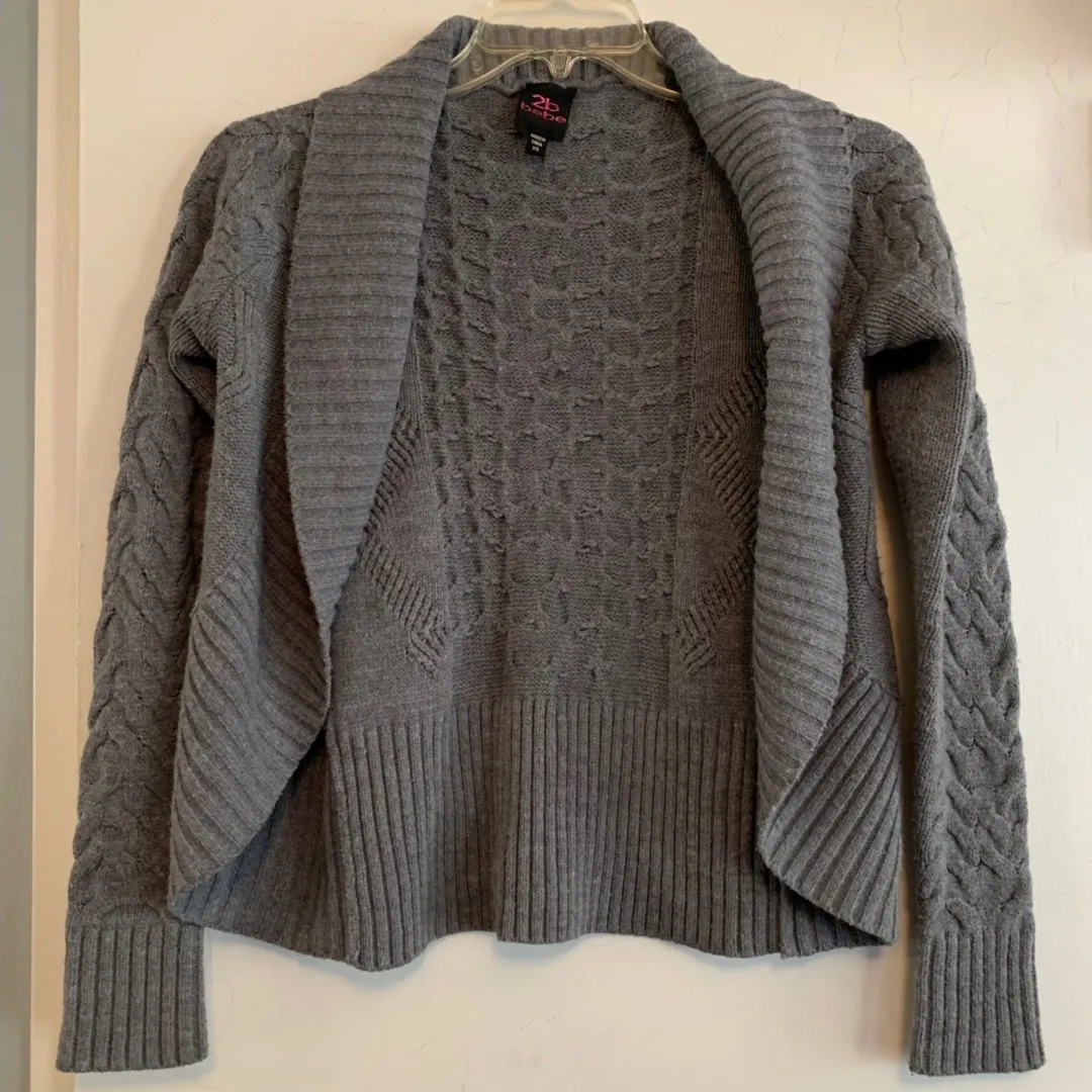 2B  cable knit cocoon cardigan - Image 6