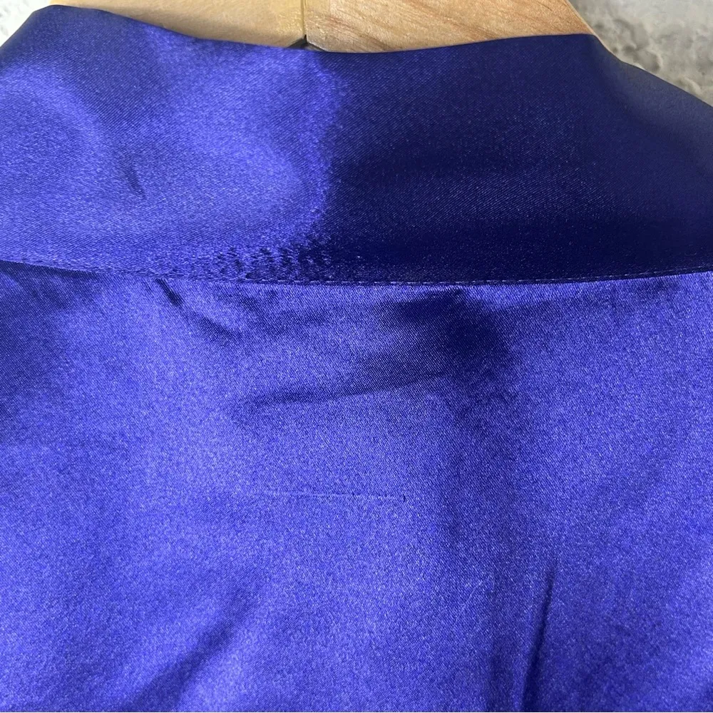 Victoria’s Secret | Vintage 90’s Gold Label Purple Lace Robe Kimono Size OS - Image 13
