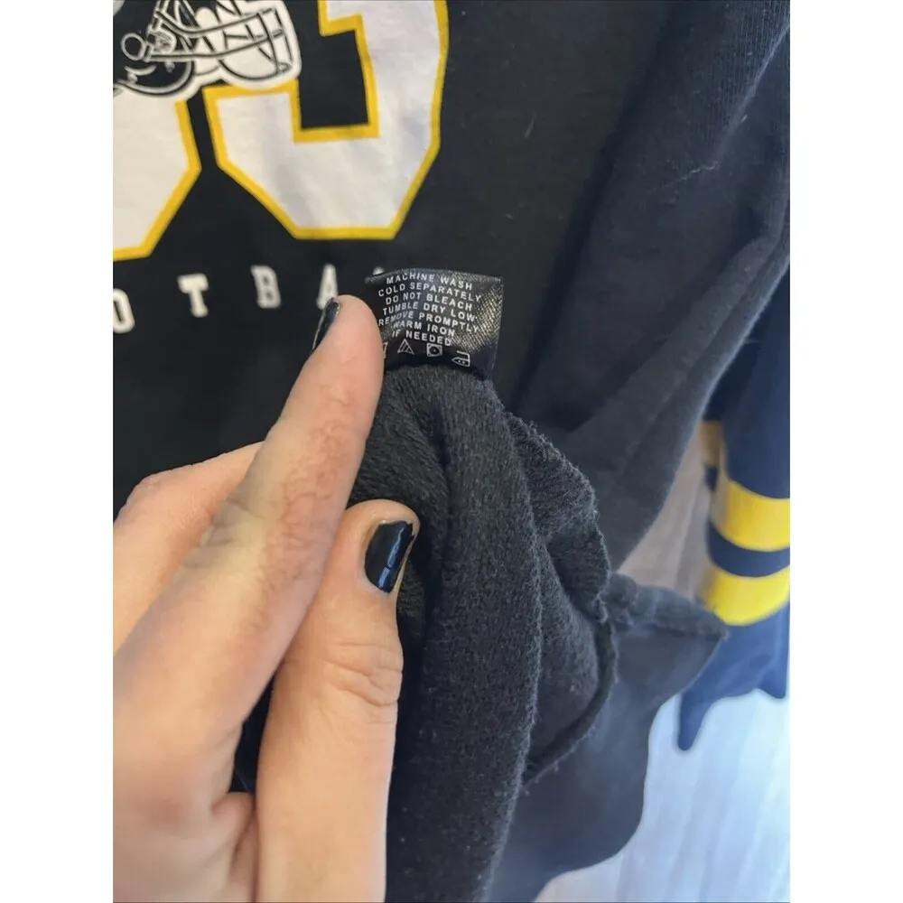 NFL Pittsburgh Steelers Women Hoodie X Large Soft French Terry Tunic - Image 6