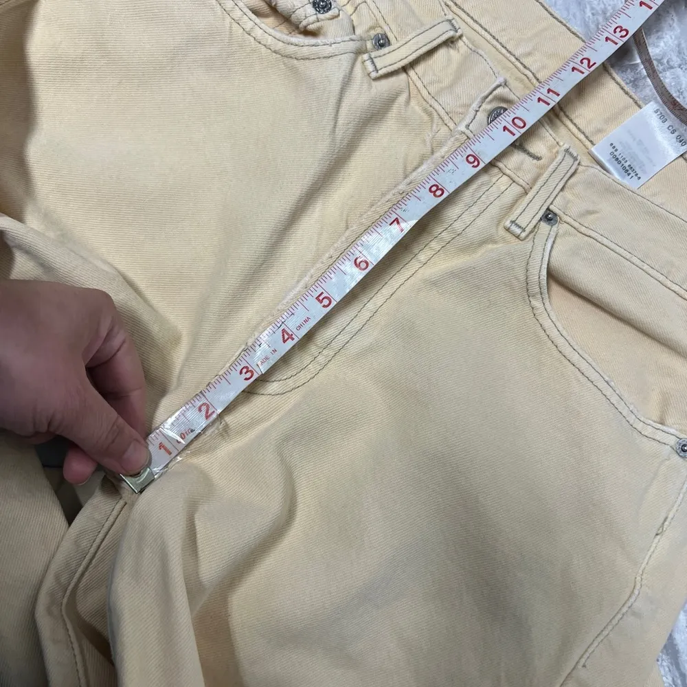 501 button fly vanilla yellow cream 31x32 - Image 5