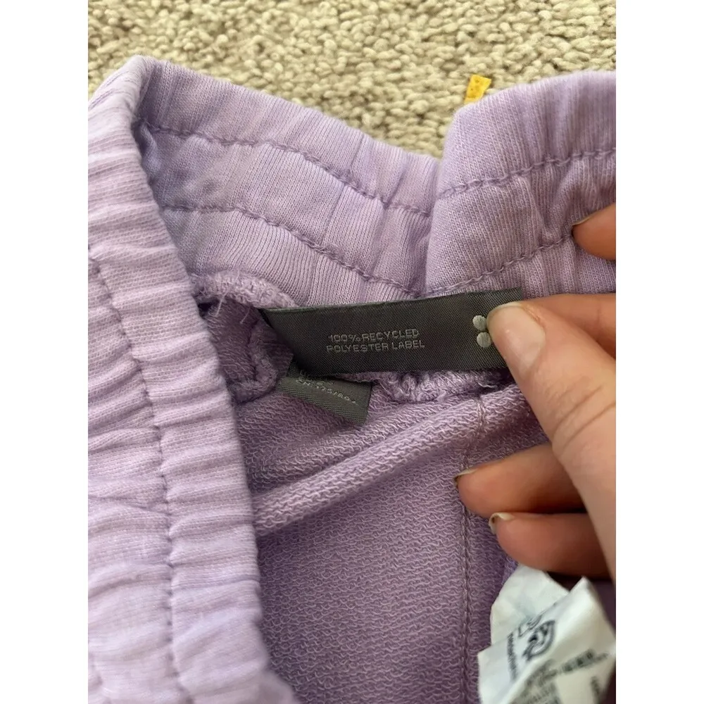 Women’s Purple Sweaty Betty After Class Stretch Shorts Waistband Size 8 - Image 6