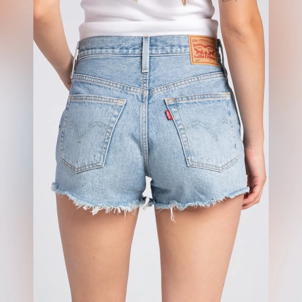 Levi’s 501® ORIGINAL FIT HIGH RISE WOMEN'S SHORTS - Image 16